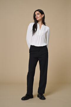 JDY Blusa manga larga fluida