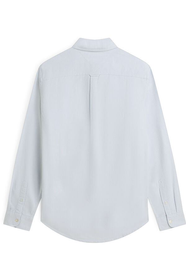 Tommy Jeans Oxford regular fit shirt blue