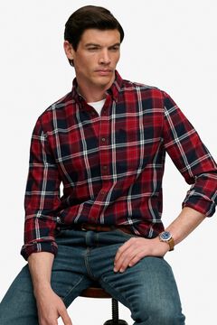 Superdry Camisa de manga comprida aos quadrados