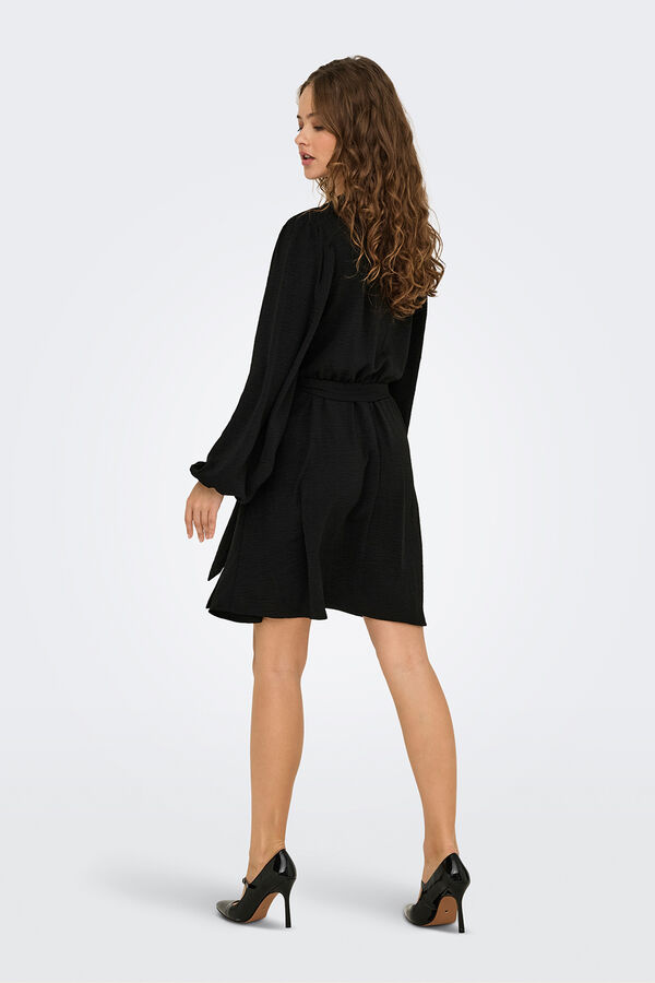 JDY Short fluid short dress Crna