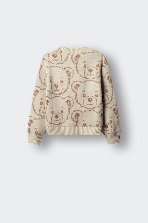 Springfield Kids Jersey osos ni&ntilde;a marfil