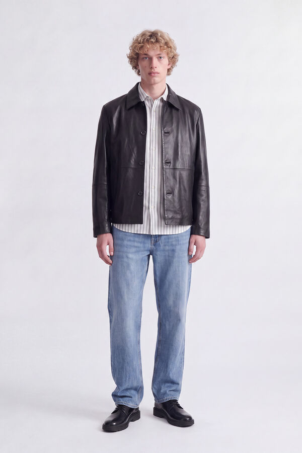 Jack & Jones Vaquero wide tiro alto azul