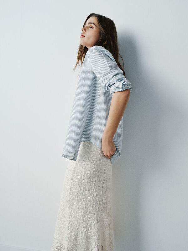 High Spirits Blush Blouse turquesa