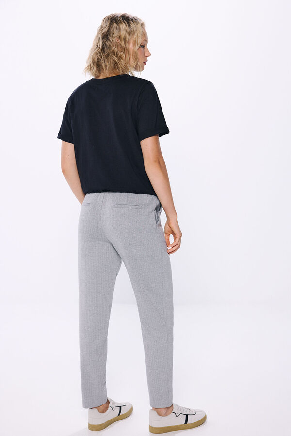 Springfield Pletene jogger pantalone srednjesiva