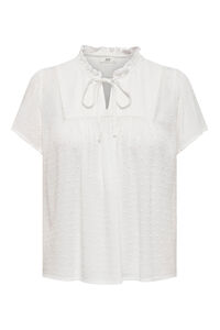 JDY R&ouml;vid ujj&uacute; V-nyak&uacute; felső