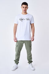 Project X Paris PANTAL&Oacute;N CARGO MULTI BOLSILLOS verde