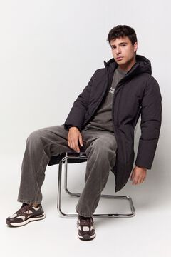 Balmohk Puffer parka with hood