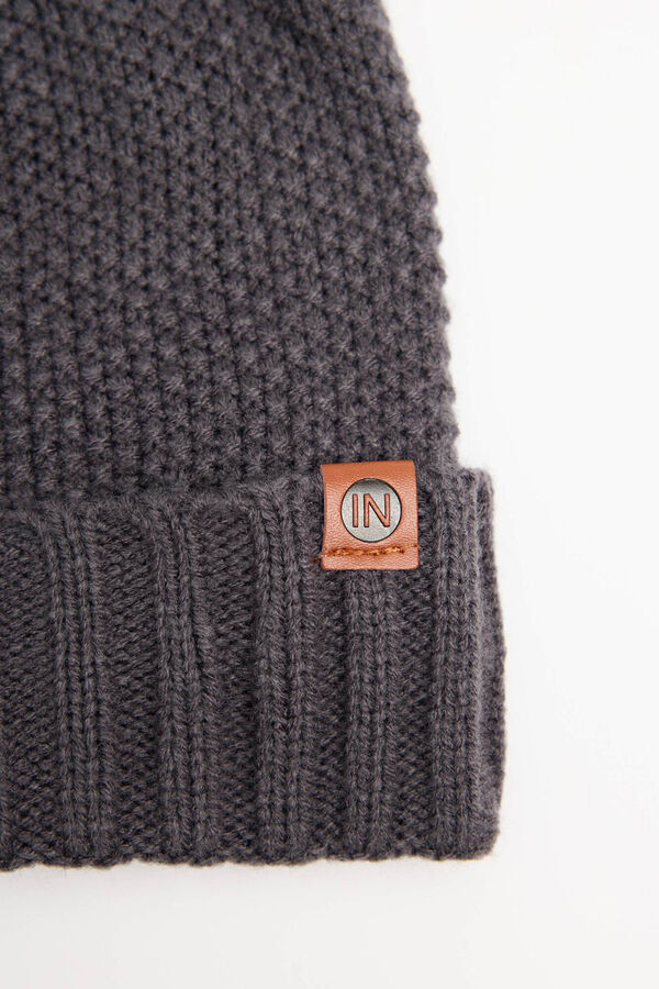 Inside Men 'beanie Beanie Hat grey