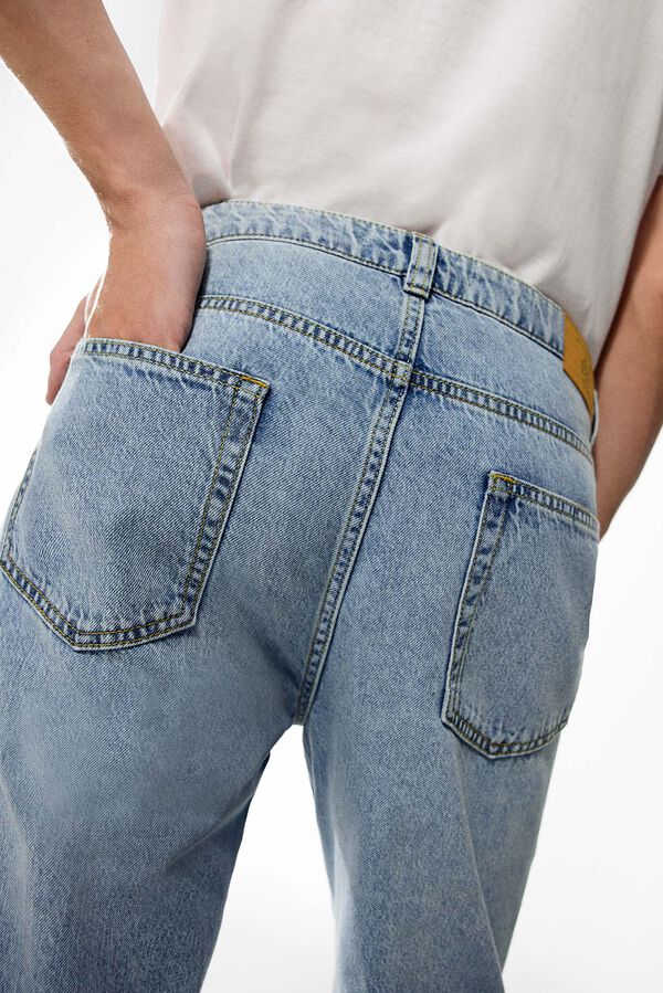 Springfield Ultraleichte Jeans Regular Fit blau