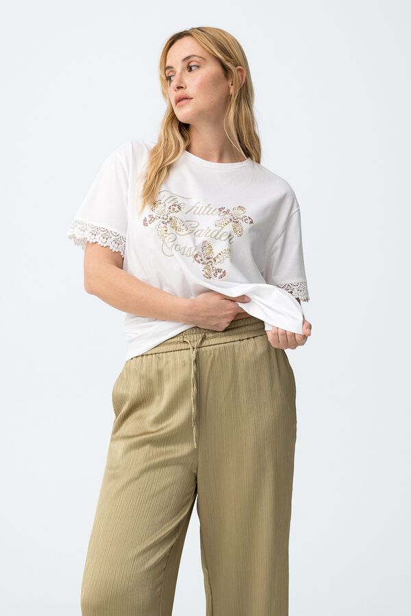 Tiffosi Short-sleeved T-shirt beige