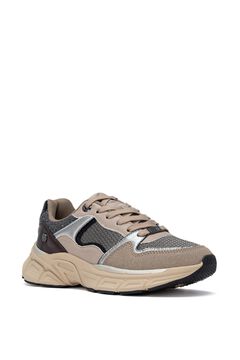 XTI Zapatilla casual cordoneras