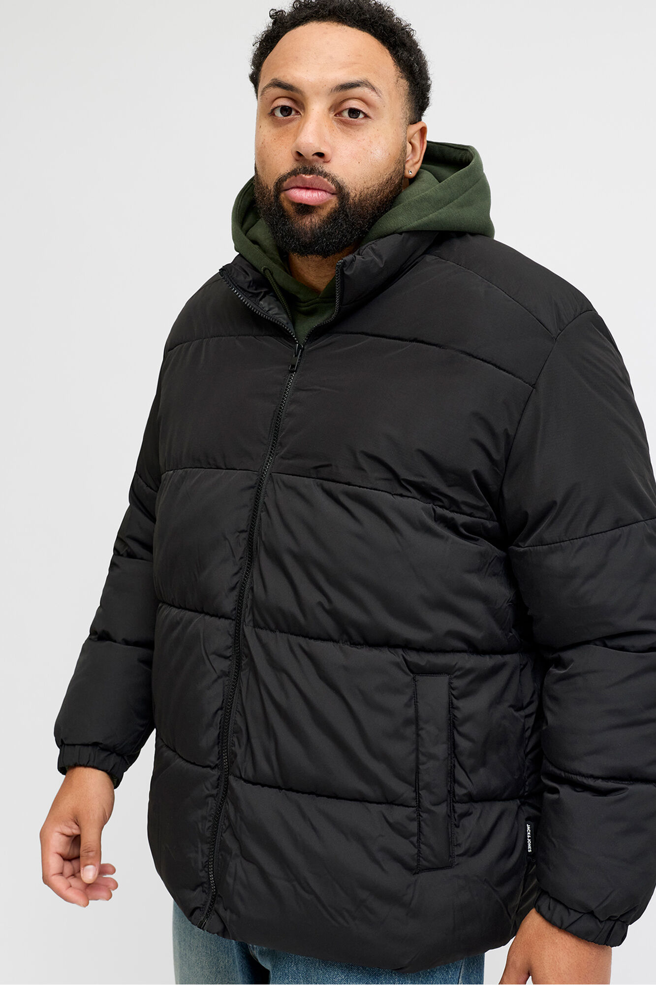 Jack & Jones PLUS Casaco acolchoada masculina