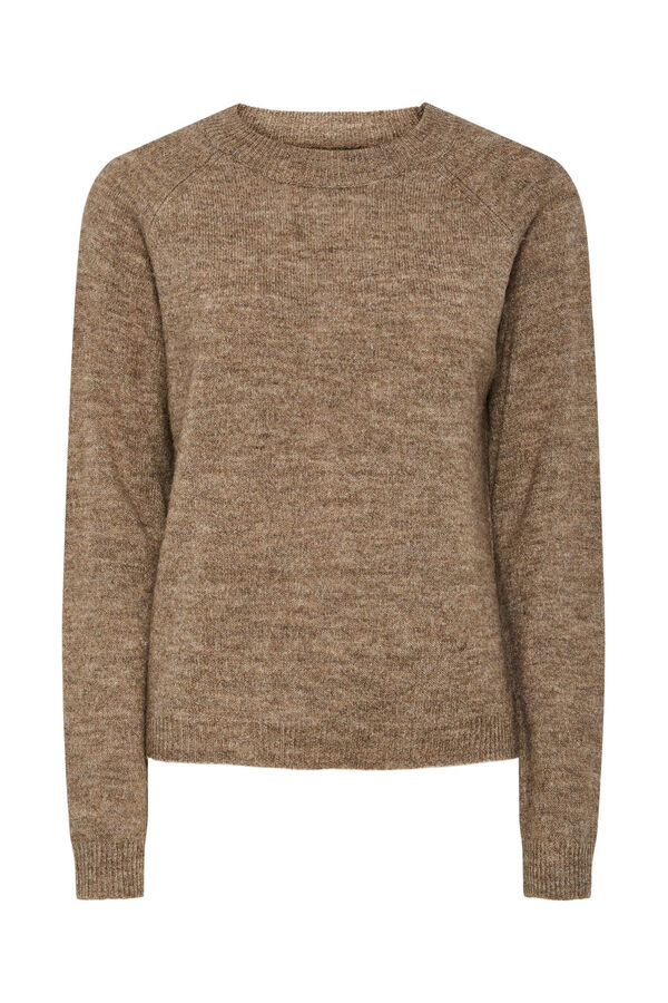 Pieces Light textured jersey nude