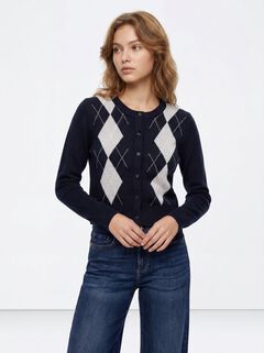 Tiffosi C&aacute;rdigan cuello redondo