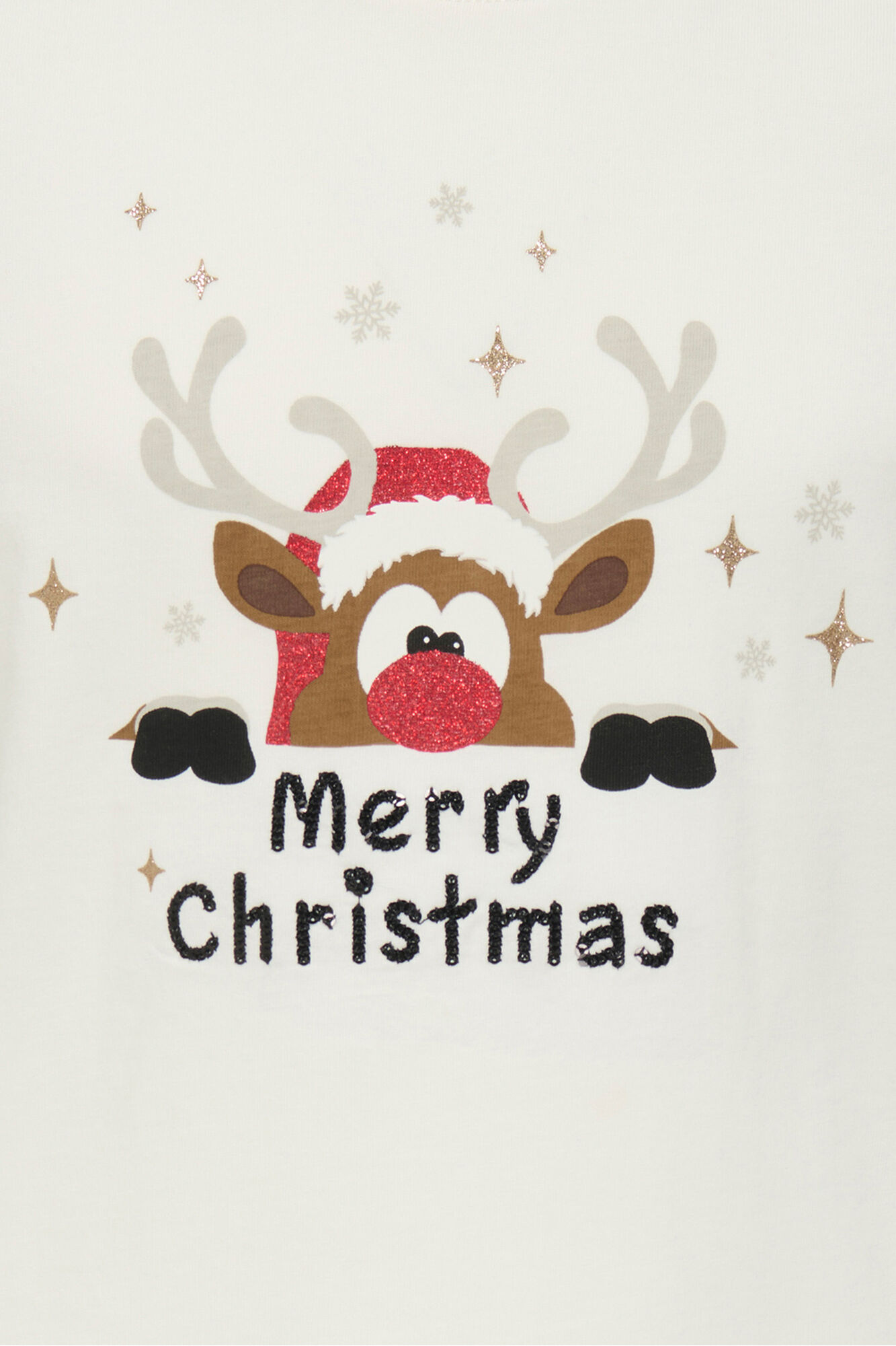 Only Girls Camiseta manga corta navidad de ni&ntilde;a