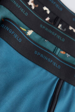 Springfield Pack 3 sky boxers