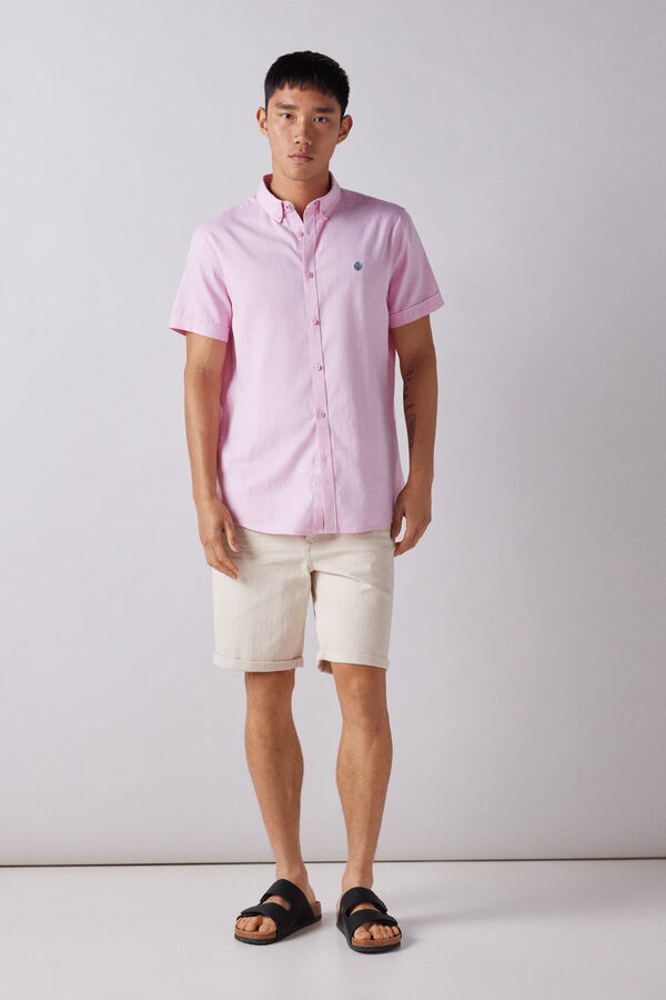 Springfield Short-sleeved shirt  pink