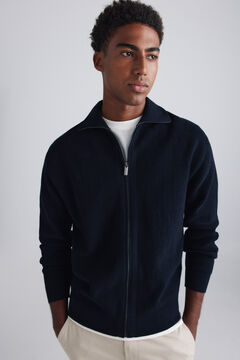 Springfield Zip fastening structure cardigan