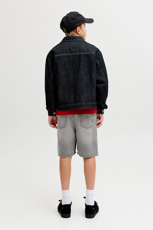 Jack & Jones Junior Bermuda denim relaxed gris