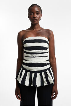 Topshop Top palabra de honor