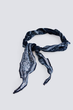 Springfield Paisley print scarf