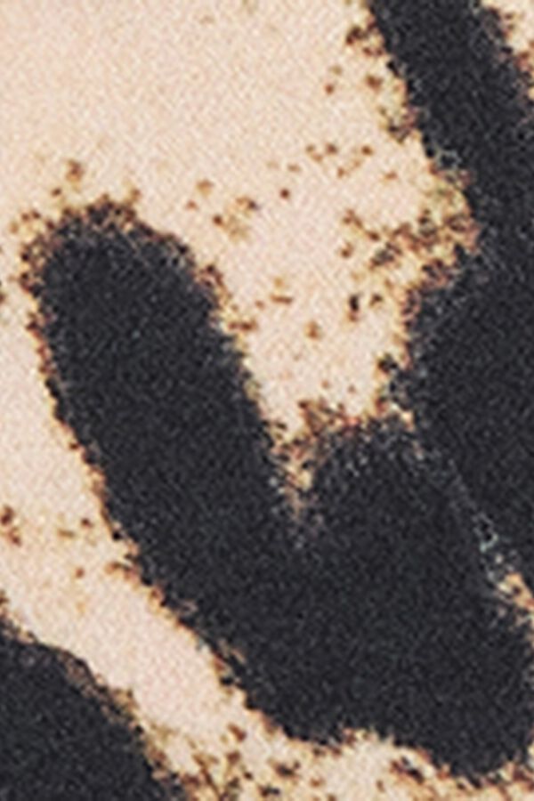 Koton Printed scarf brown