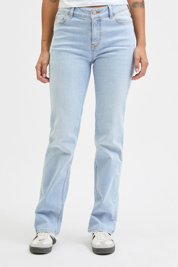 Jack & Jones Mid-rise slim jeans blue