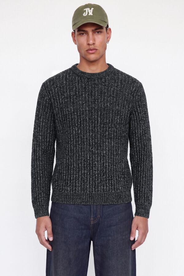 Jack & Jones Pullover Rundhalsausschnitt Regular Blau