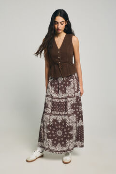 Only Falda larga smock