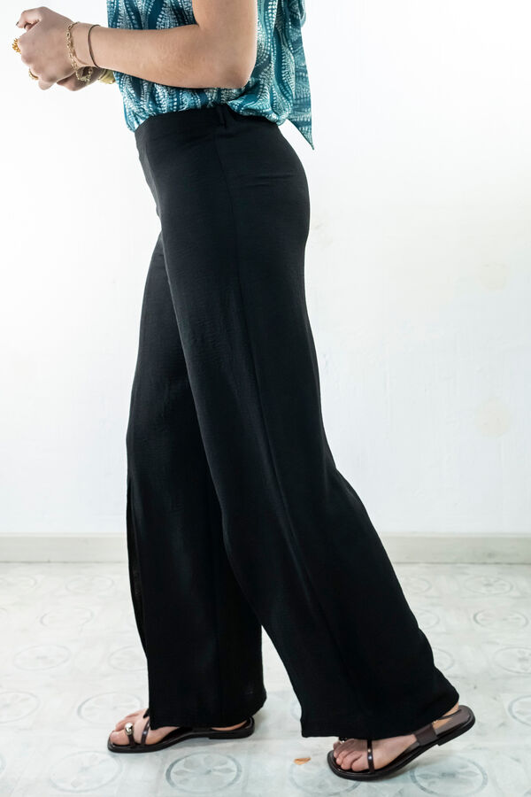 Cul Sac Pantal&oacute;n con aberturas negro