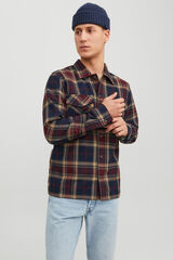 Jack & Jones Check overshirt pink