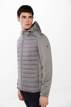 Springfield Combined hooded jacket grey