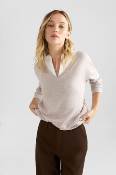 Springfield Two-fabric jumper