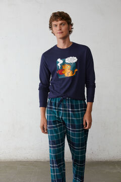 Springfield Garfield pyjamas bluish