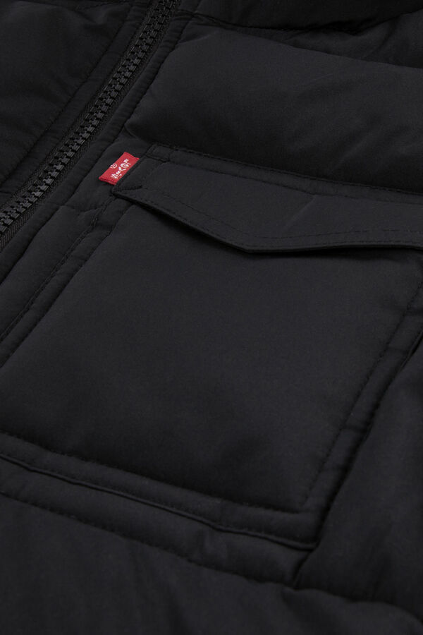 Levi's Puffer jacket with hood black