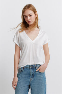 Springfield T-shirt manches chauves-souris