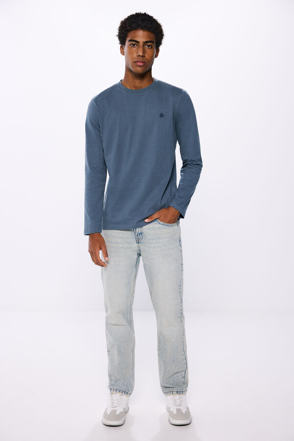 Springfield Peach long sleeve t-shirt acqua