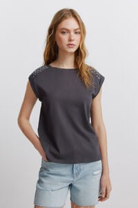 Springfield Folded sleeve T-shirt