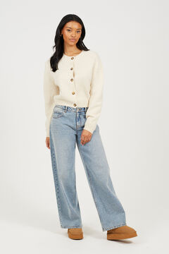 Brave Soul C&aacute;rdigan de punto con botones