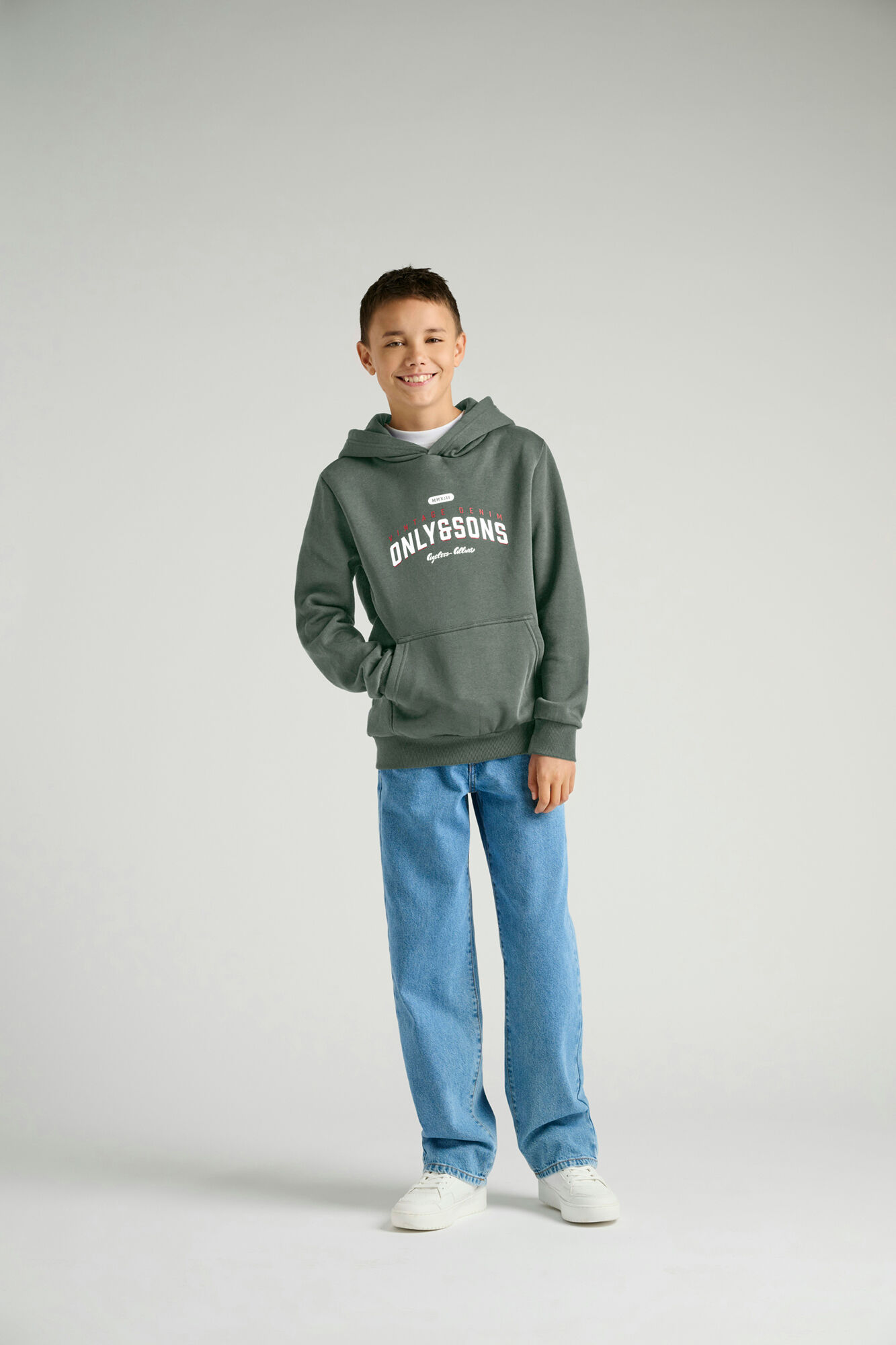 Only & Sons Junior Sweatshirt com logo para meninos