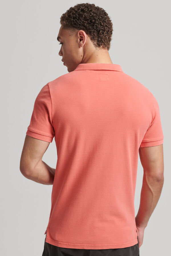 Springfield Destroyed polo shirt terracotta