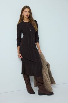 High Spirits Vestido Punto Cocoa