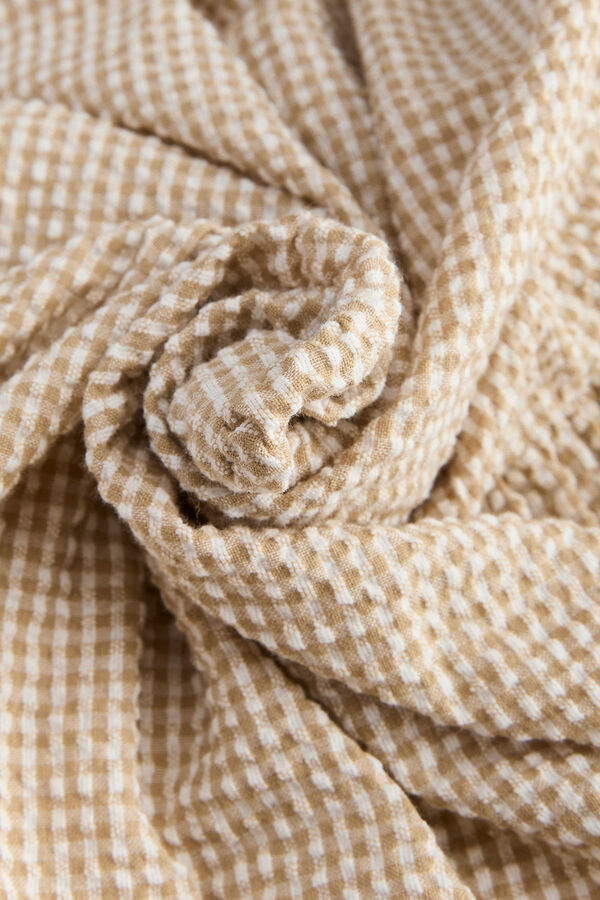 Jack & Jones Falda larga seersucker tostado