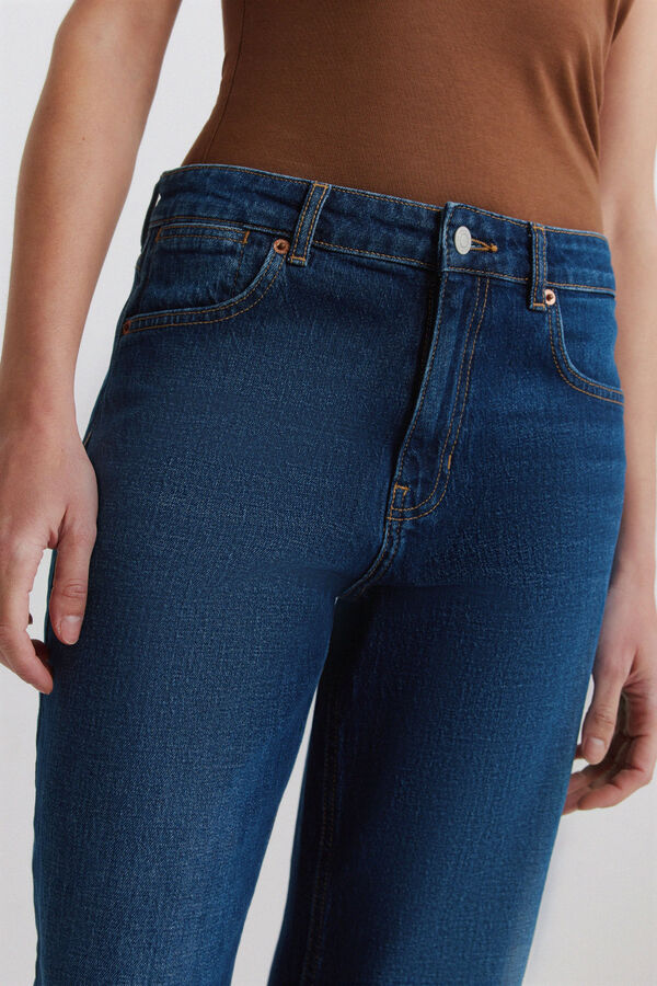 Springfield Mid-rise jeans blue
