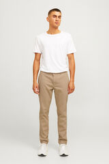 JJ REBEL Pantal&oacute;n chino slim fit gris