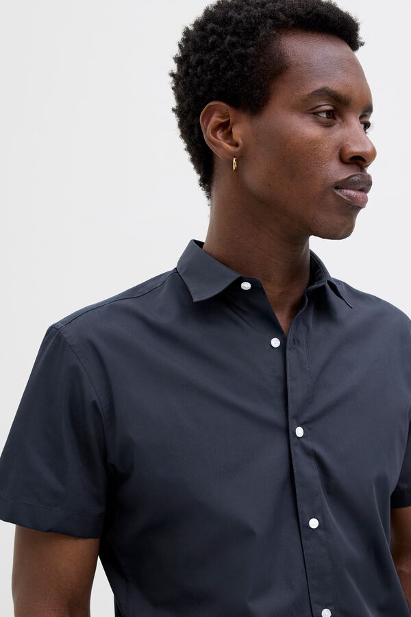 Jack & Jones Serge slim fit shirt blue