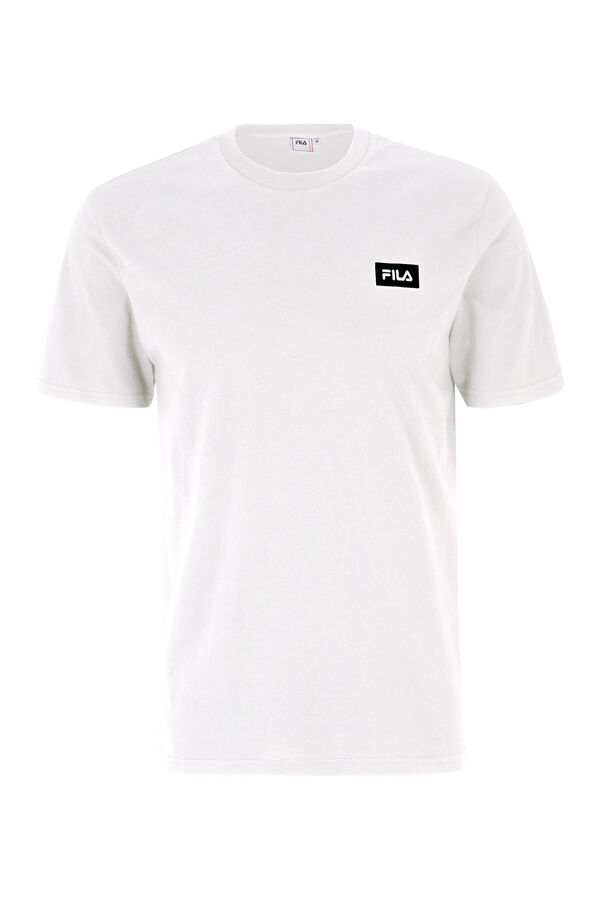 Springfield Camiseta básica de hombre Fila blanco