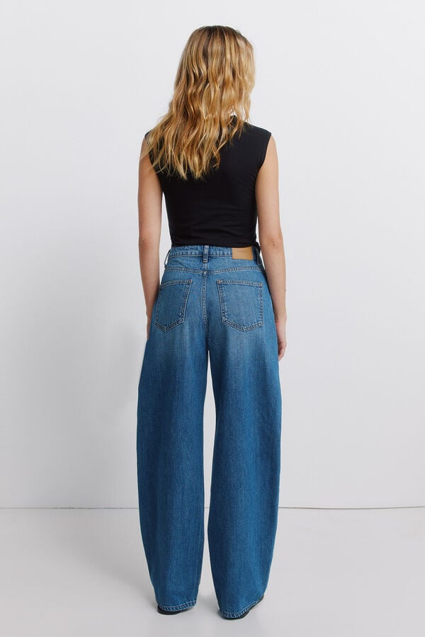 Springfield Balloon jeans blue