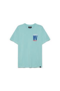 Springfield T-shirt Estampado Urban azul indigo