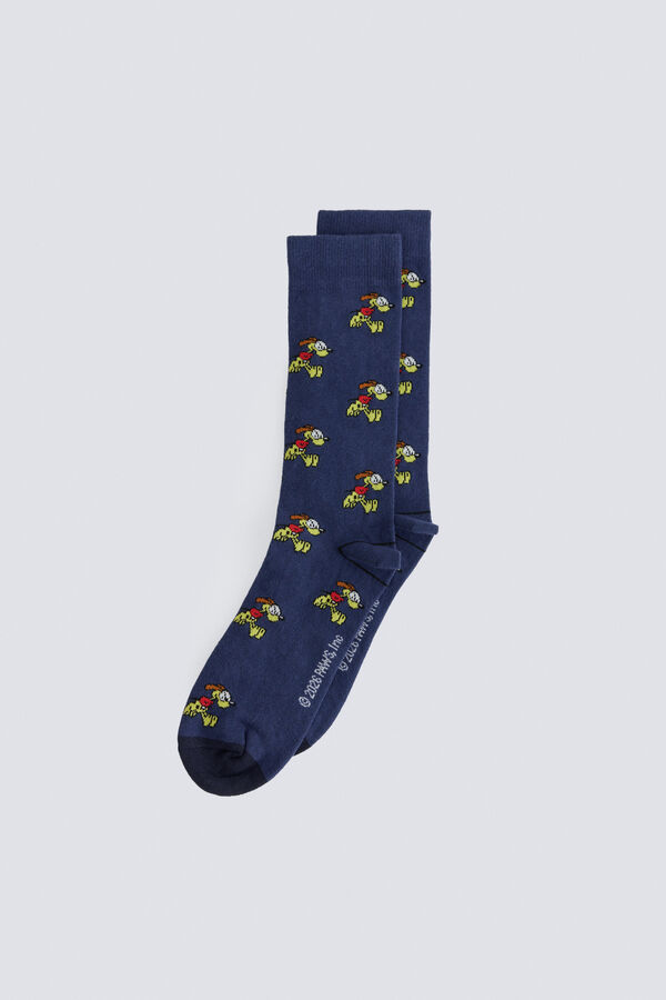 Springfield Odie Garfield&trade; sock blue
